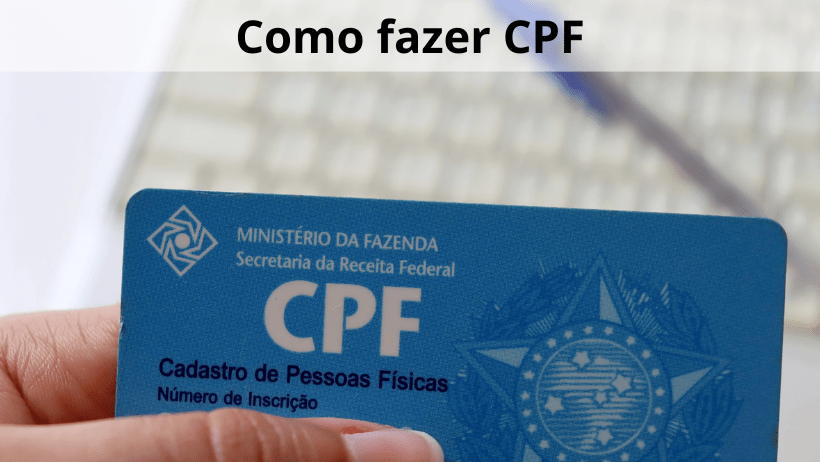 Como fazer CPF